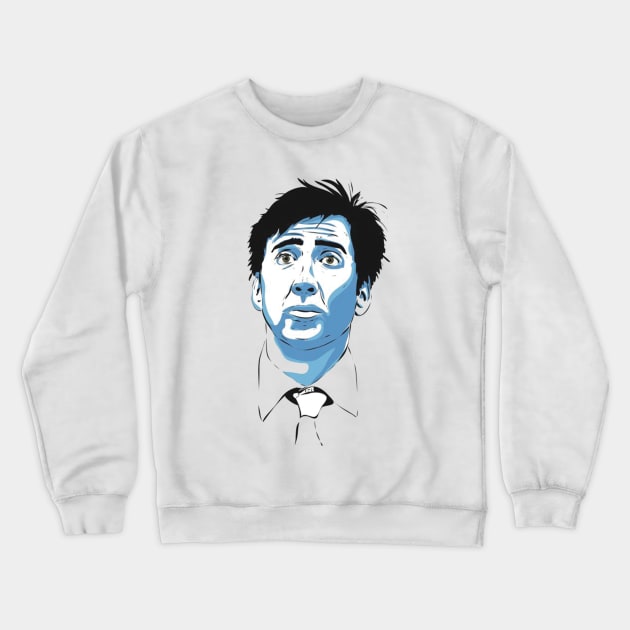 Nicolas Cage Crewneck Sweatshirt by Anthony Statham